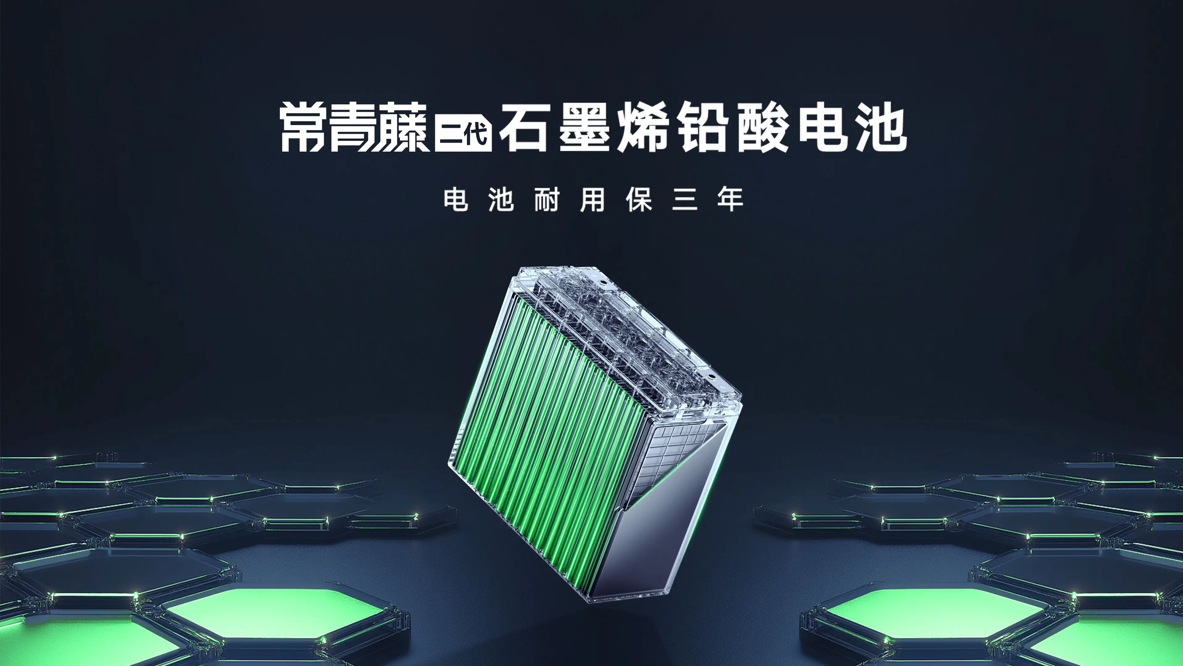 雅迪常青藤石墨烯铅酸电池