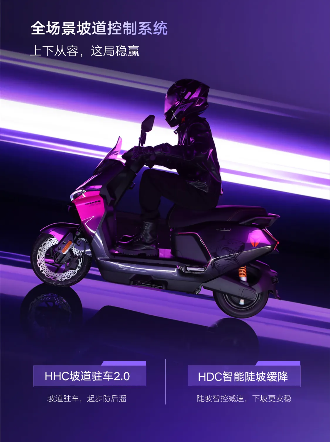 坡道控制、智能陡坡缓降