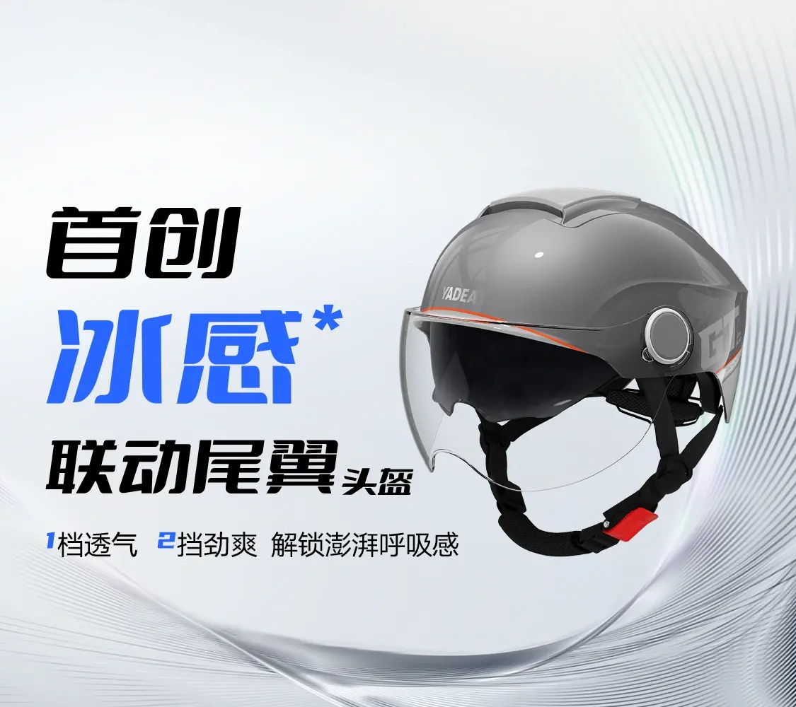白鲨双镜头盔