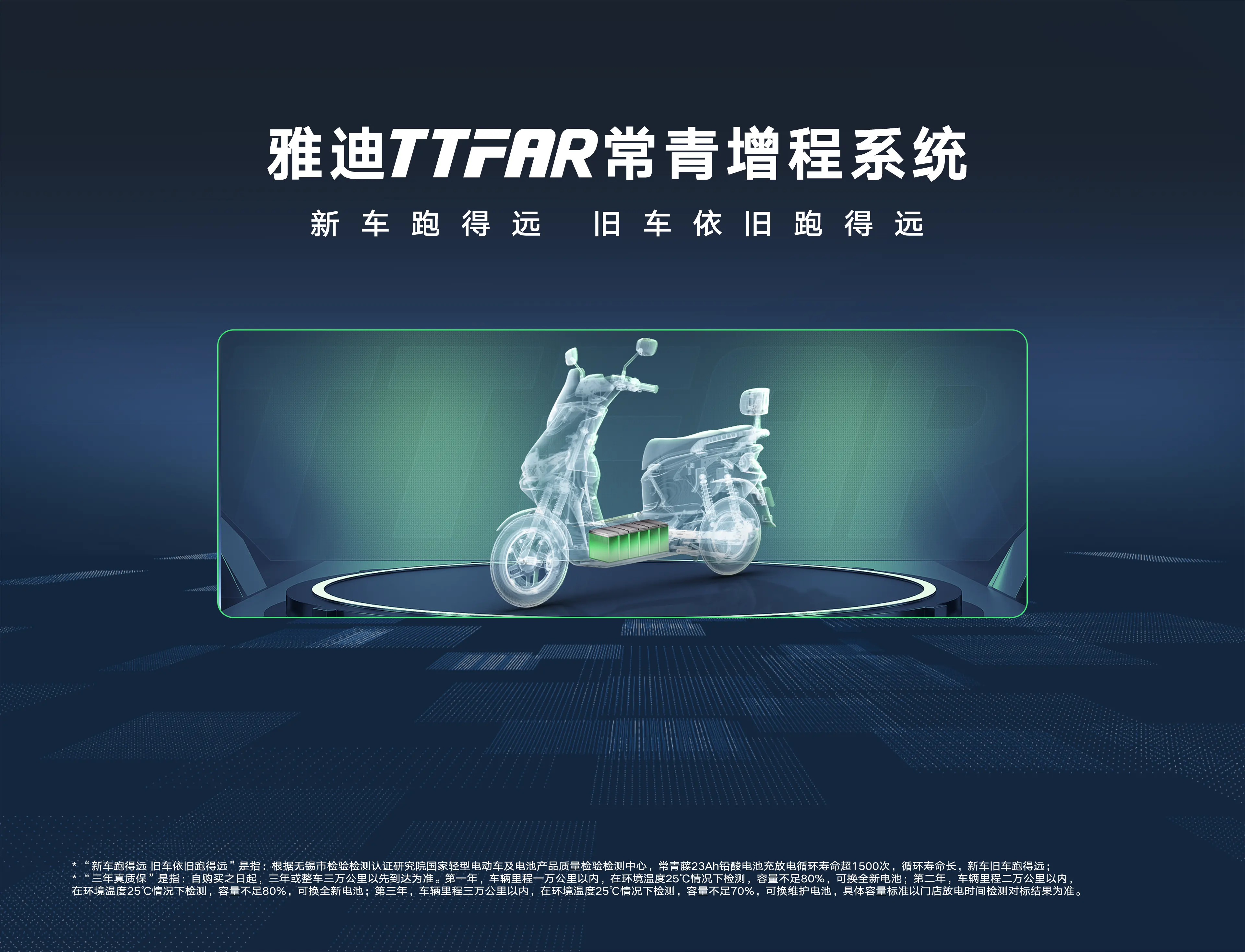 雅迪雅迪TTFAR常青增程系统