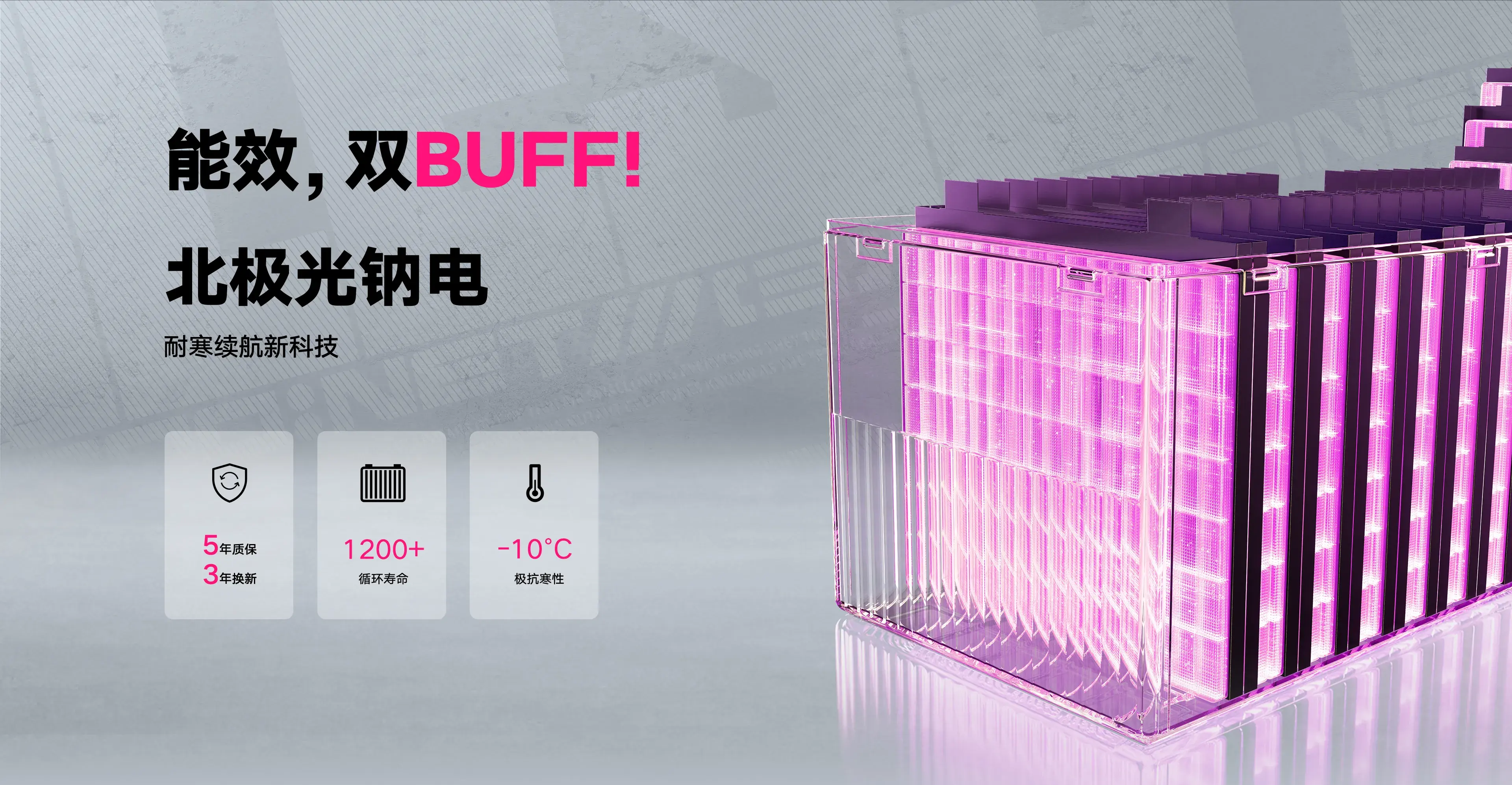 北极光钠电、续航